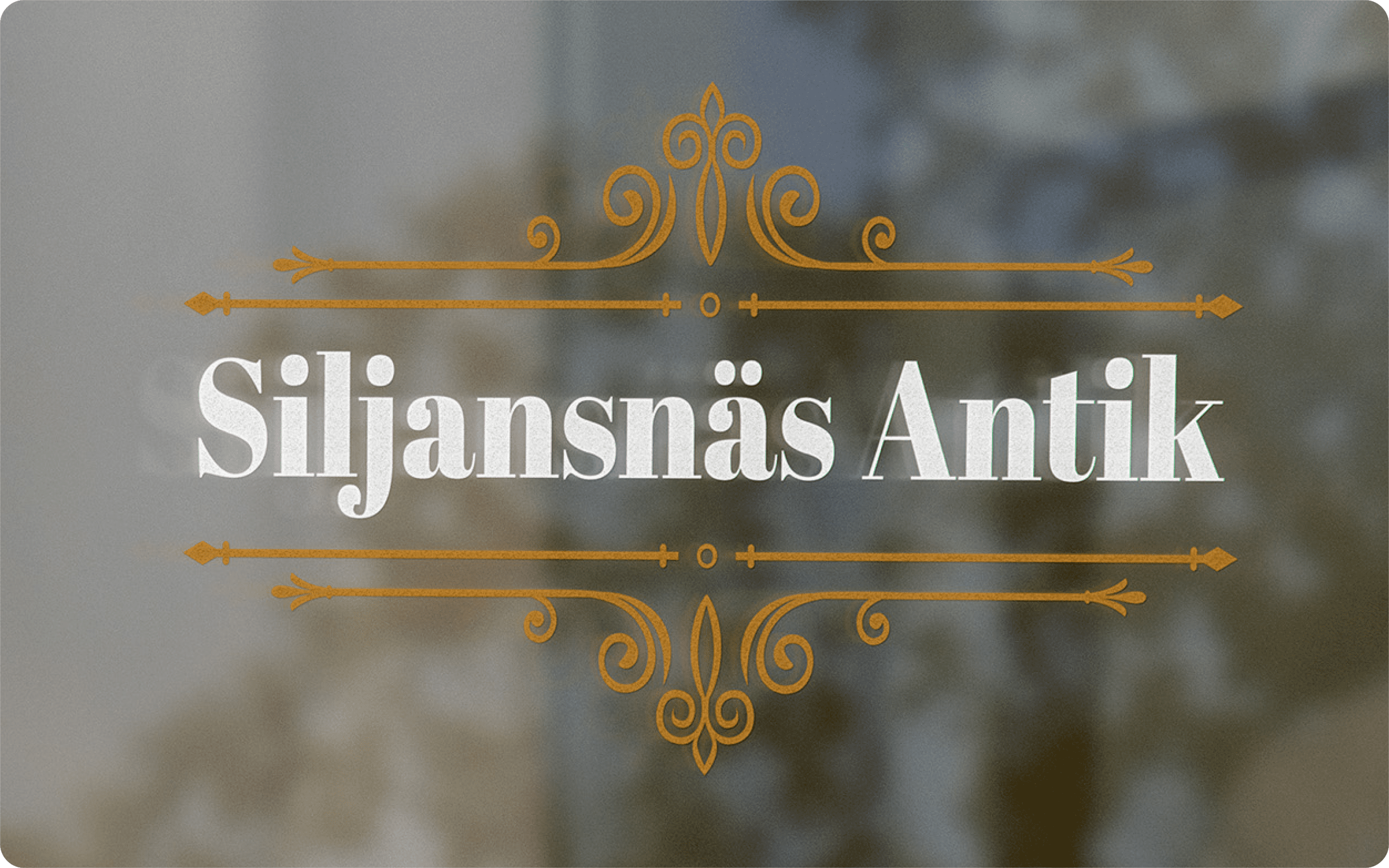 Siljansnäs Antik Logotype
