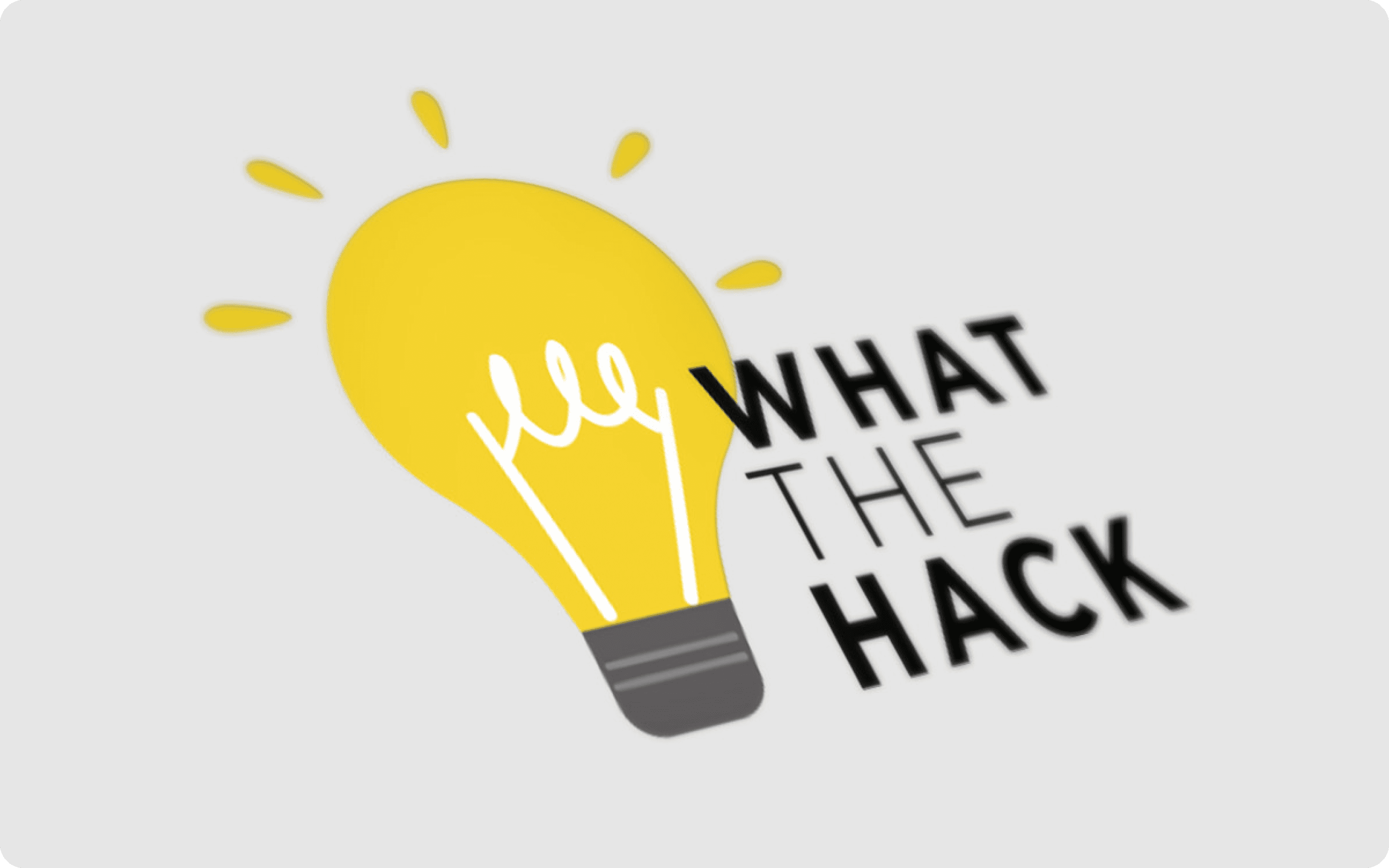 What The Hack Logotype
